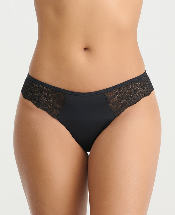 Brasilera Semidescaderada | Con Elastico En Cintura | Detalles en encaje