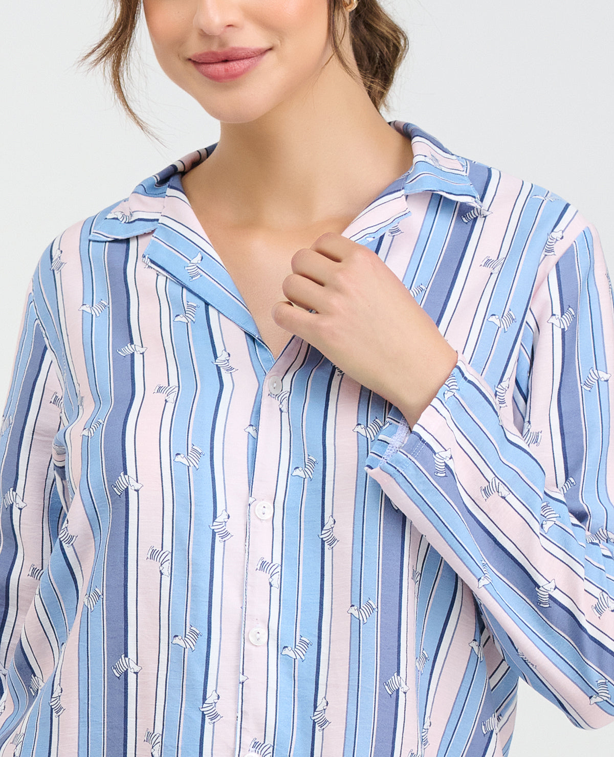 Camisa Manga Larga de Botones