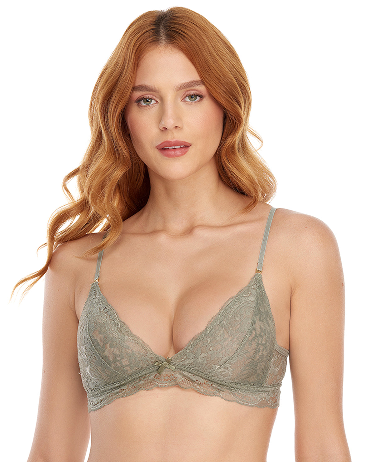 Bralette Tipo Top Silueta triangular Escote definido En